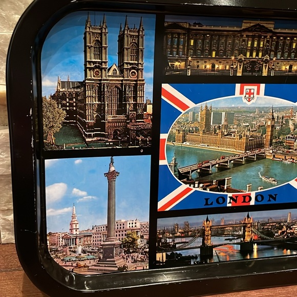 London Landmarks souvenir tray - Picture 2 of 6